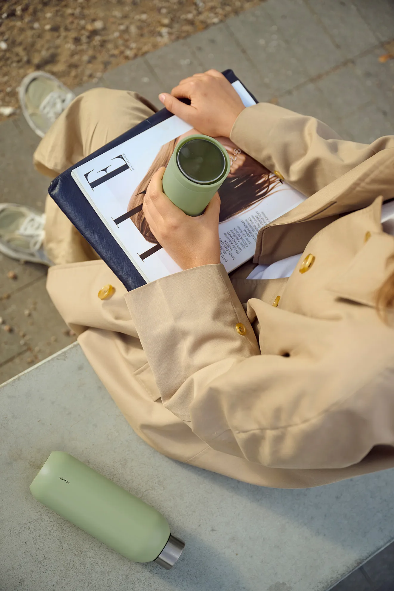 To Go Click termokrus 0,2 l, Soft fern green Stelton