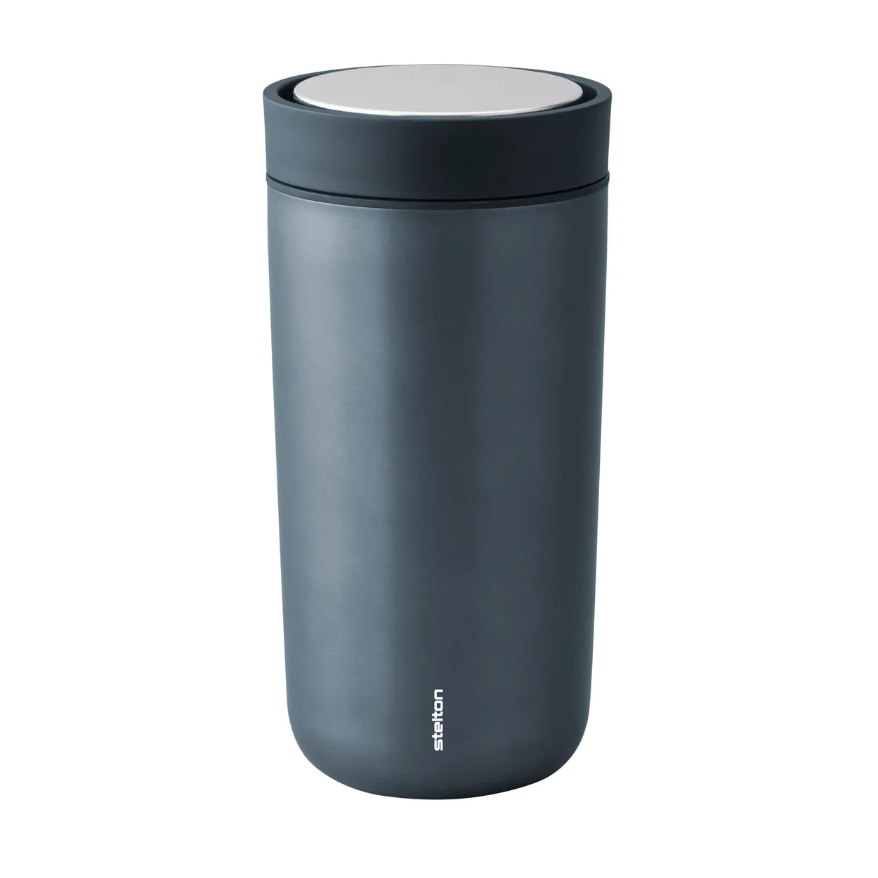 Stelton To Go Click termokrus 0,4 l Blue metallic | Skandinavisk Design | Termokopper | Blå