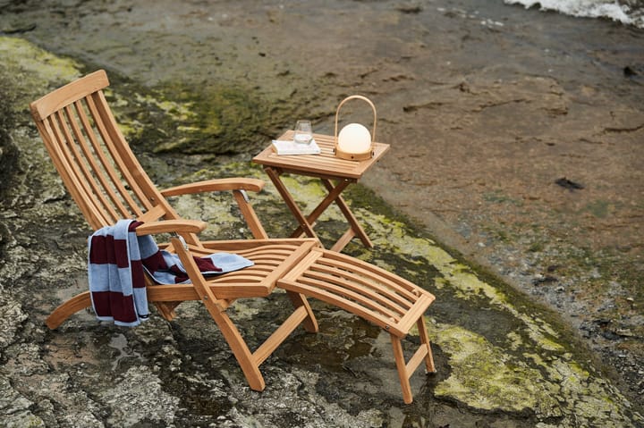 Lobby dekkstol teak - Inkl. brett og regntrekk - Stockamöllan