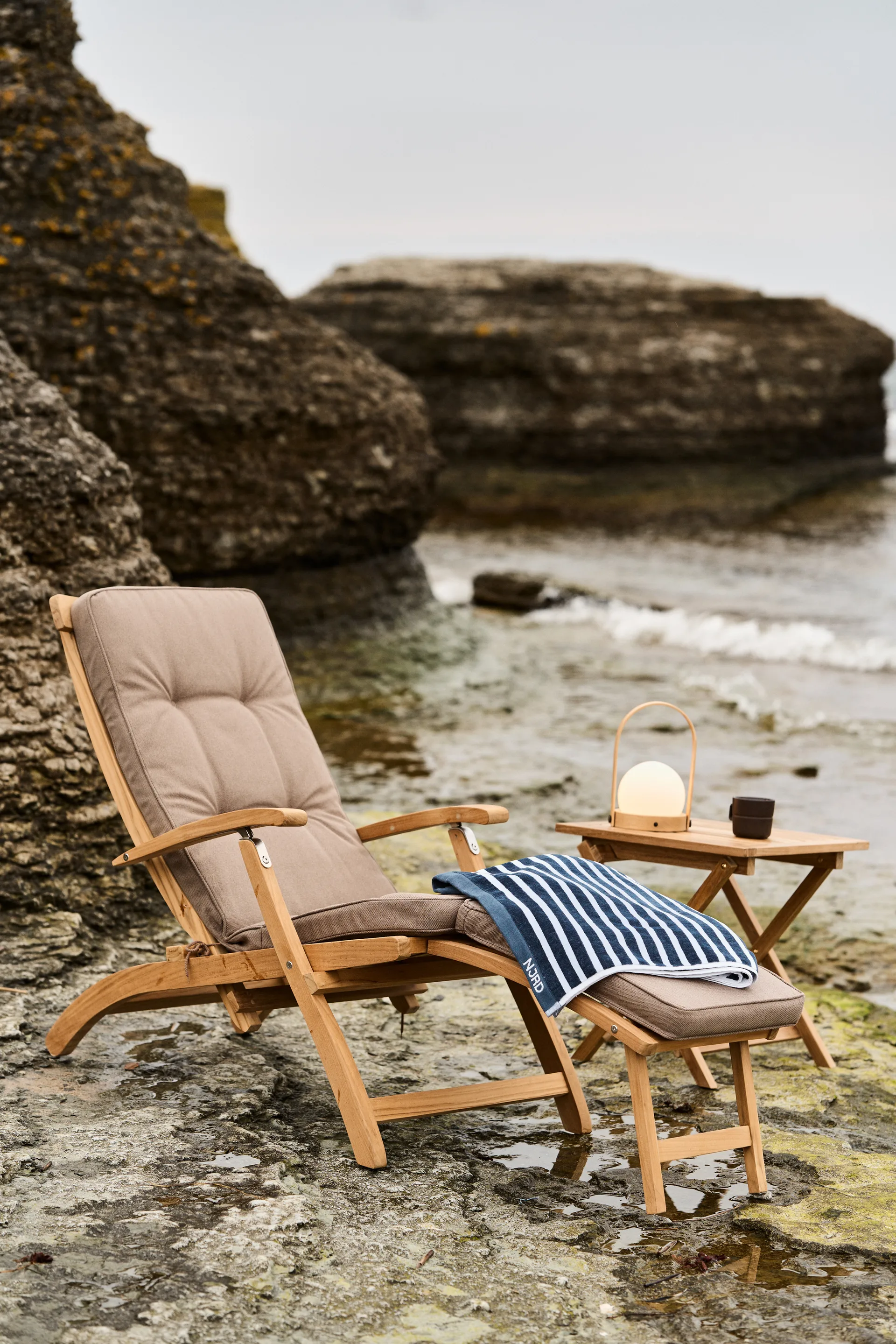 Lobby/SAL dekkstolpute, Taupe (beige) Stockamöllan