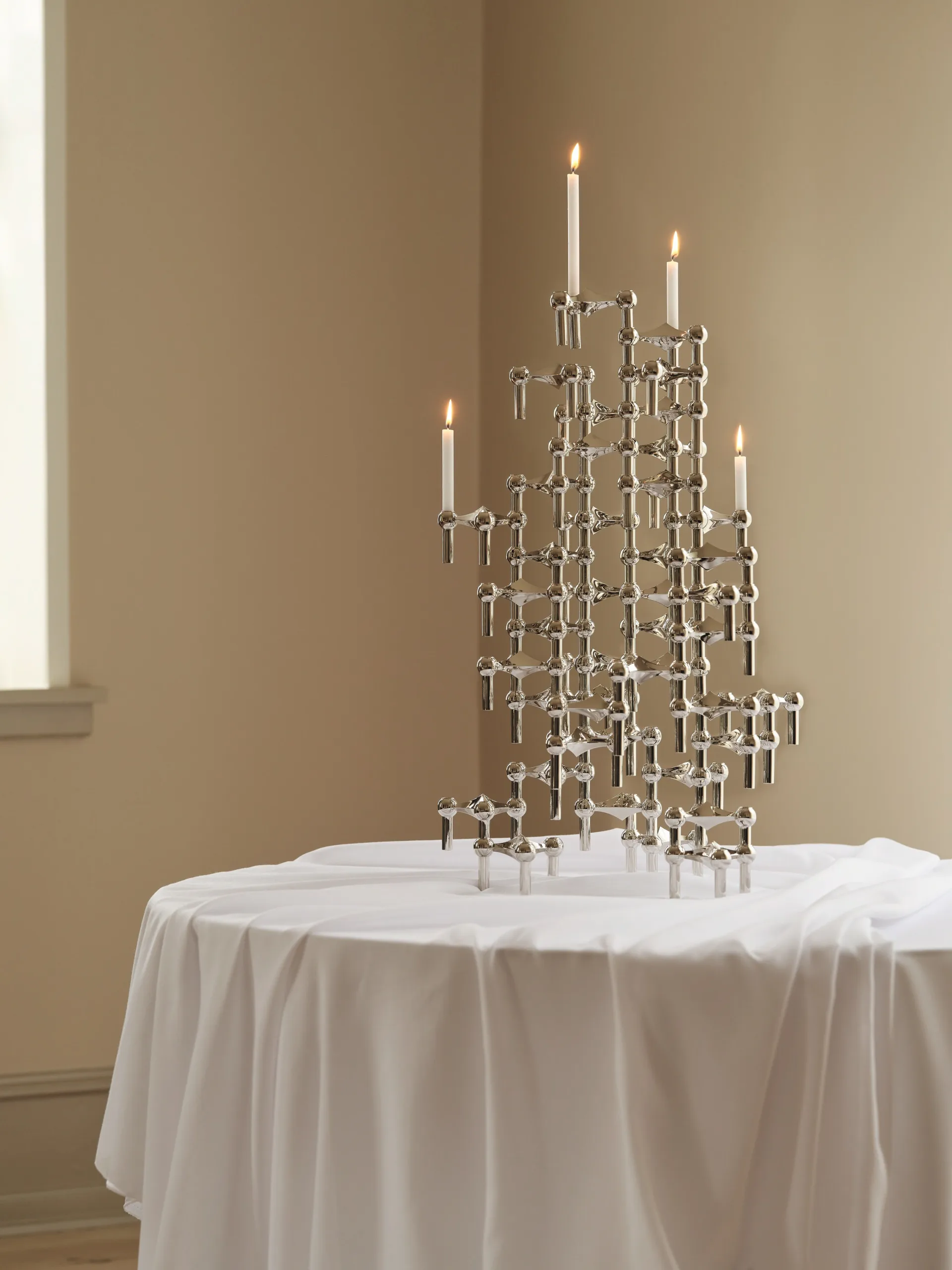 Nagel lys 12-pakning, hvit STOFF