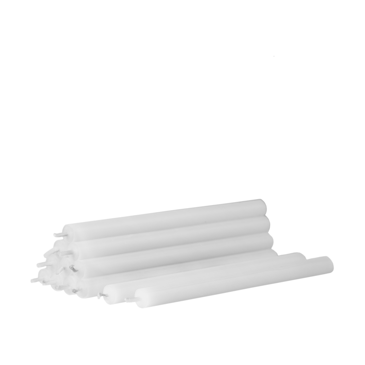 STOFF Nagel lys 12-stk hvit