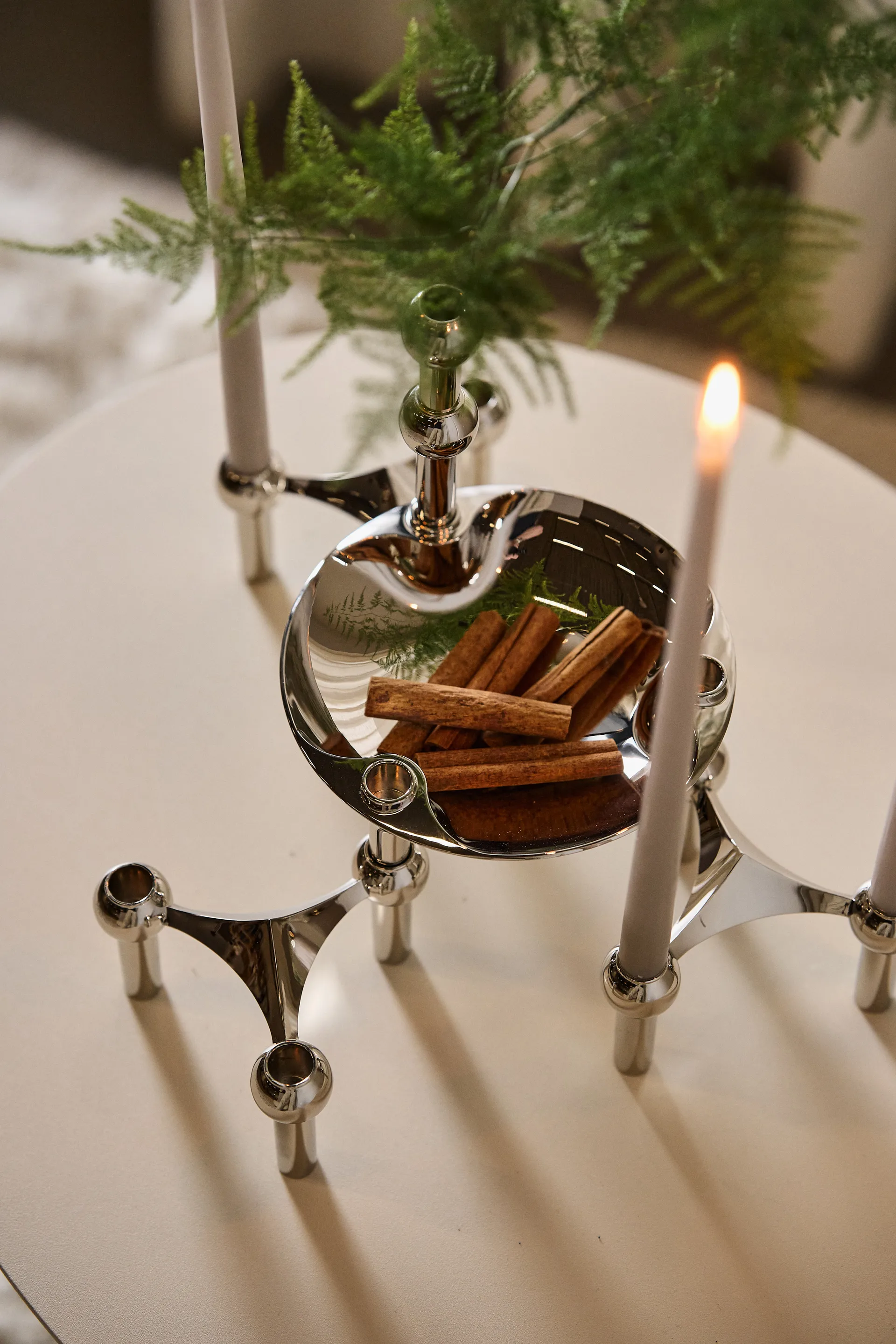 Nagel skål 13,8 cm, krom STOFF Nagel