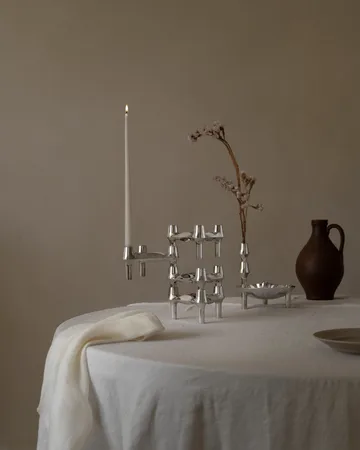 Nagel skål 13,8 cm - krom - STOFF