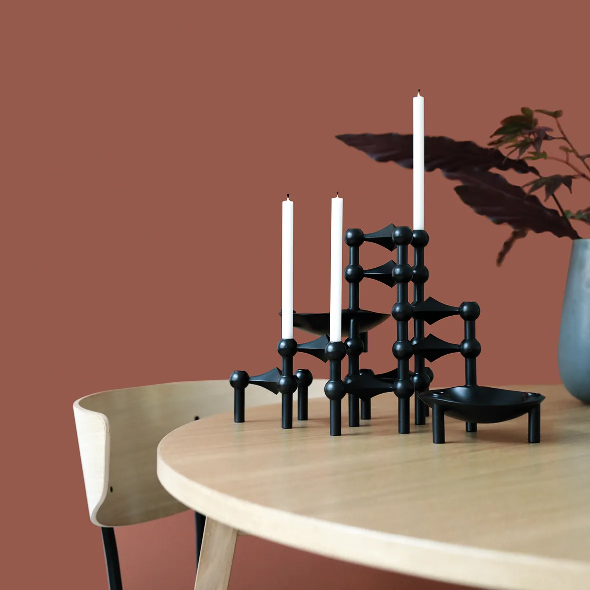 Nagel skål 13,8 cm, svart STOFF