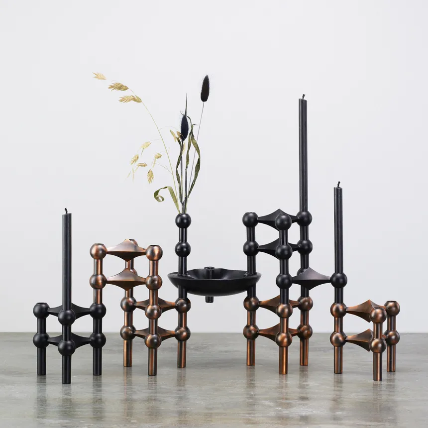 Nagel skål 13,8 cm, svart STOFF