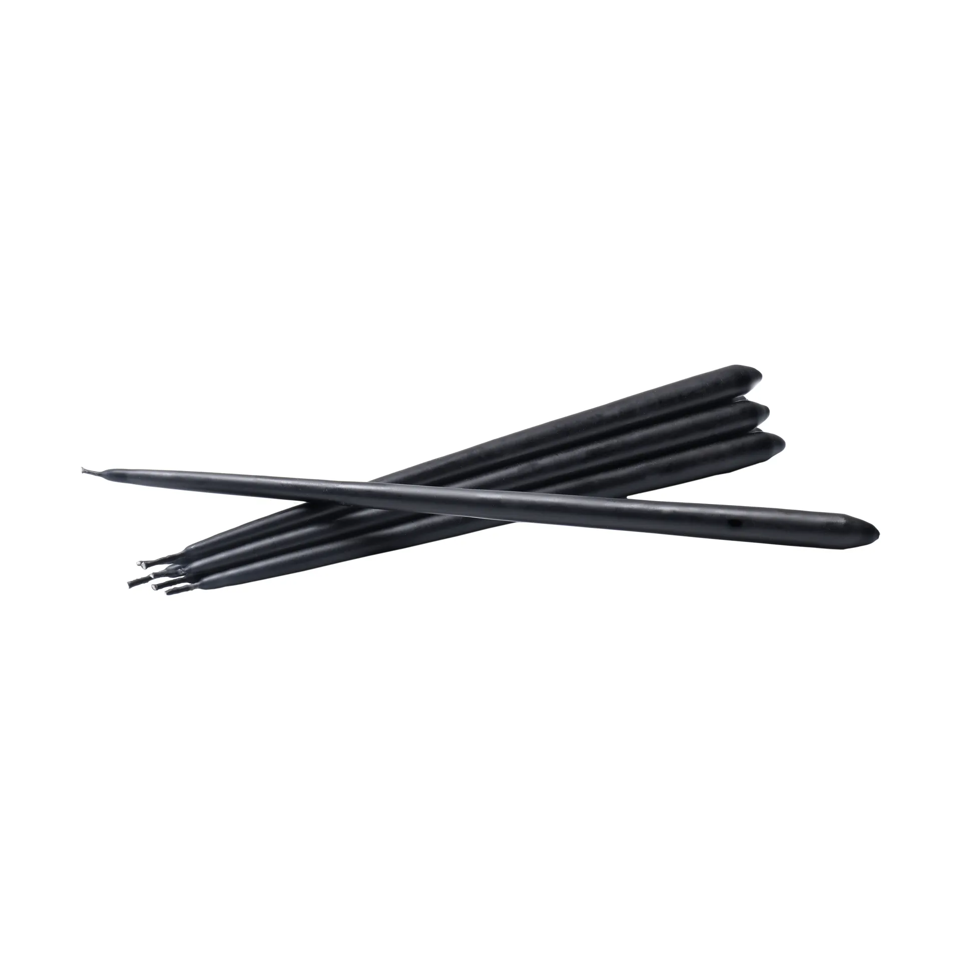 STOFF Nagel antikklys by ester & erik 6-pack, Black STOFF Nagel
