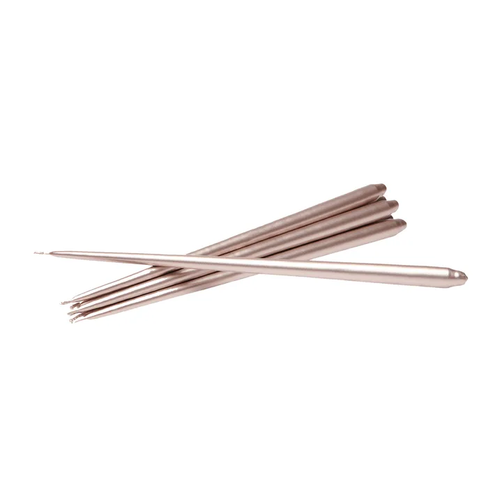 STOFF Nagel antikklys by ester & erik 6-pack - Champagne - STOFF Nagel