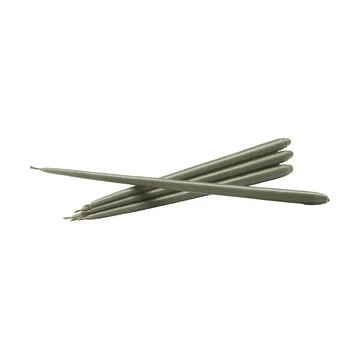 STOFF Nagel antikklys by ester & erik 6-pack - Dusty green - STOFF Nagel