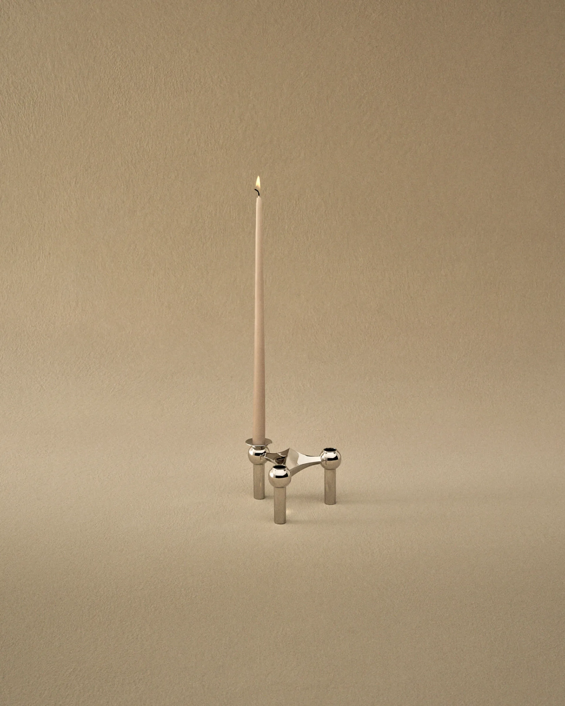 STOFF Nagel antikklys by ester & erik 6-pack, Latte STOFF Nagel