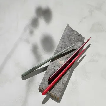 STOFF Nagel antikklys by ester & erik 6-pack - Rød - STOFF Nagel