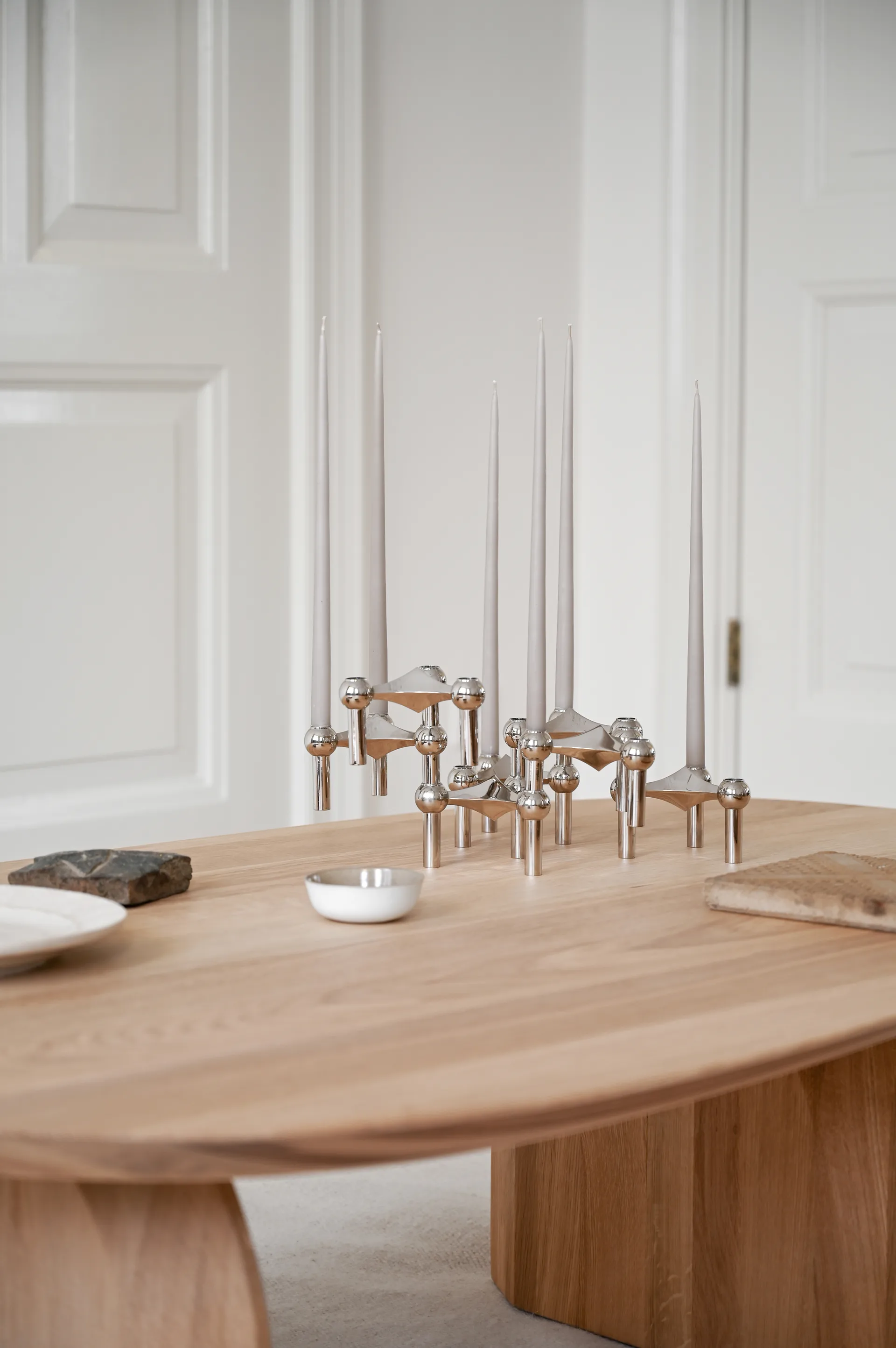 STOFF Nagel antikklys by ester & erik 6-pack, Sand STOFF Nagel