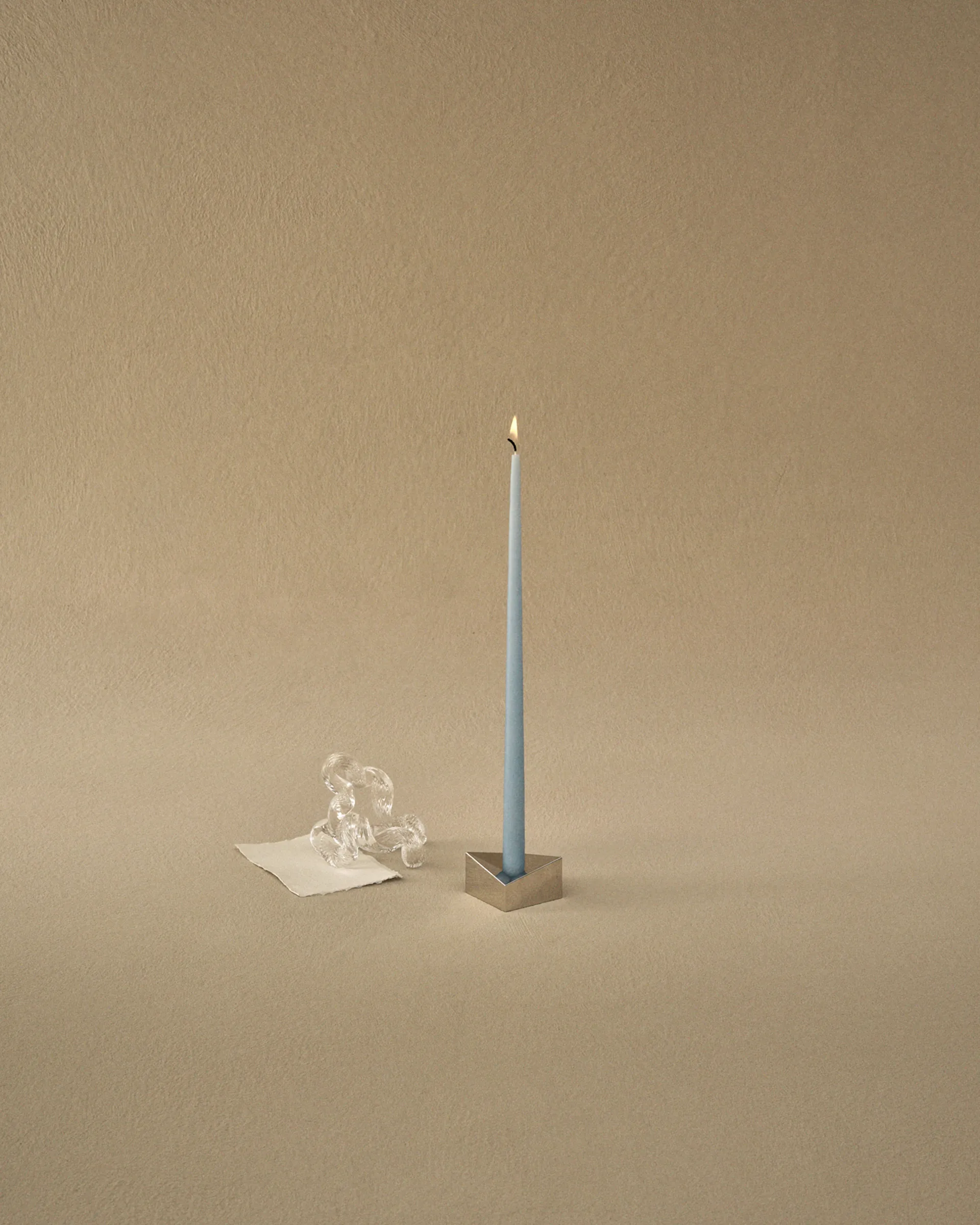 STOFF Nagel antikklys by ester & erik 6-pack, Sky blå STOFF Nagel