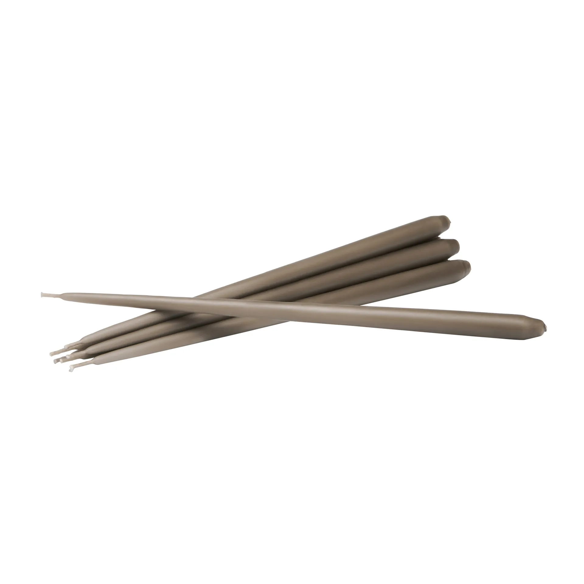 STOFF Nagel antikklys by ester & erik 6-pack, Taupe STOFF Nagel
