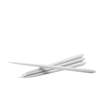 STOFF Nagel antikklys by ester & erik 6-pack - White - STOFF Nagel