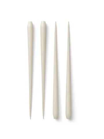 STOFF Nagel antikklys by ester & erik large 4-pk - Off-white - STOFF Nagel