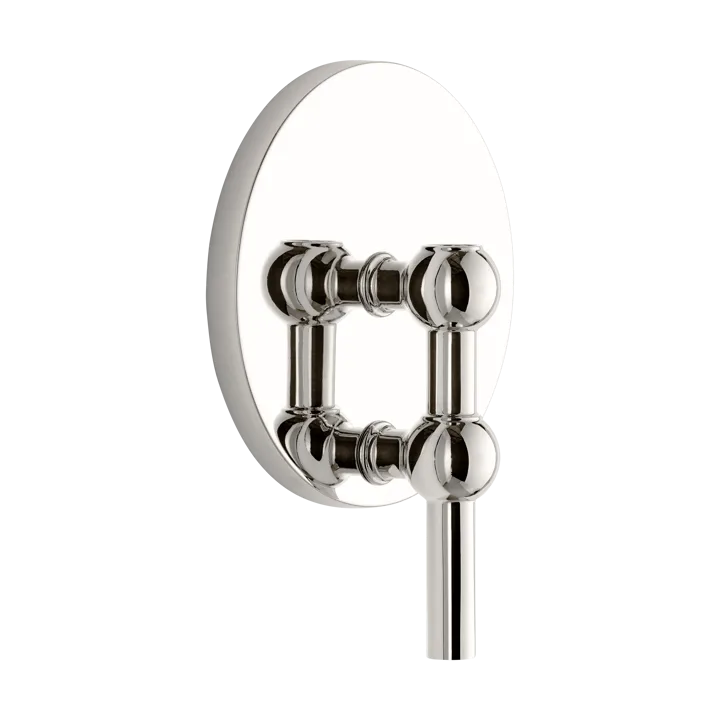 STOFF Nagel lysestake vegg - Chrome - STOFF Nagel