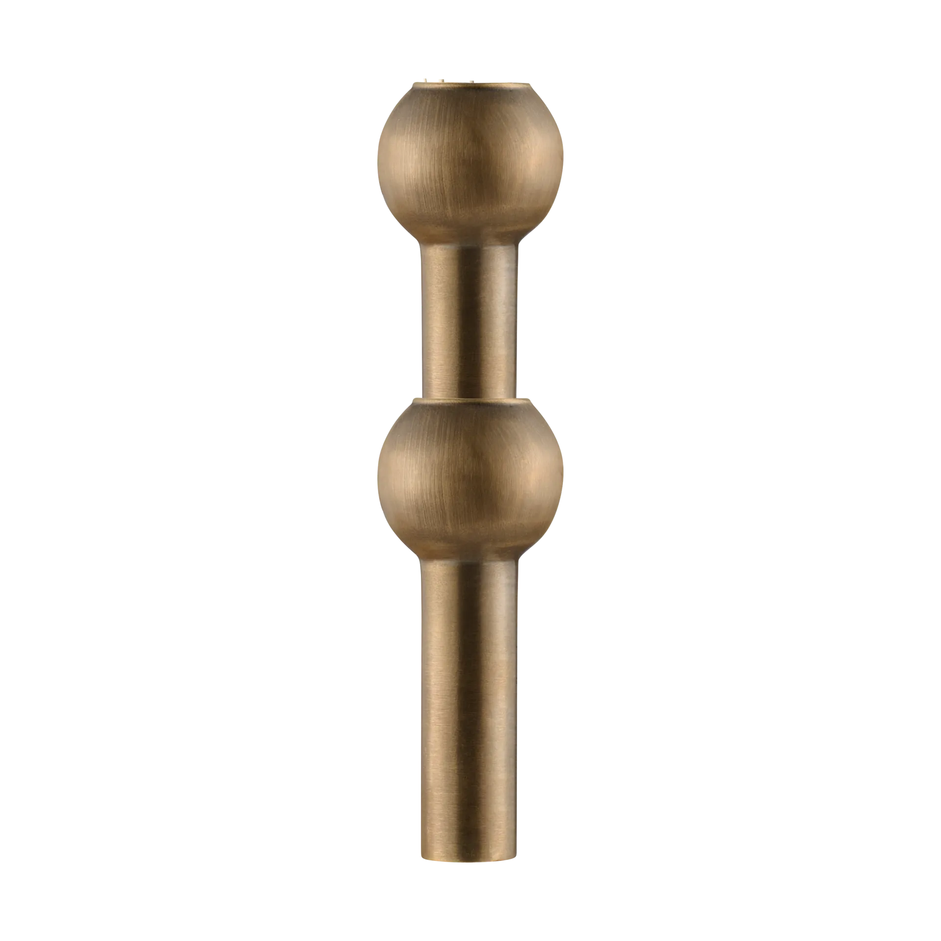 STOFF Nagel vase, Bronzed brass STOFF Nagel