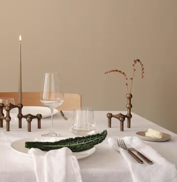 STOFF Nagel vase - Bronzed brass - STOFF Nagel