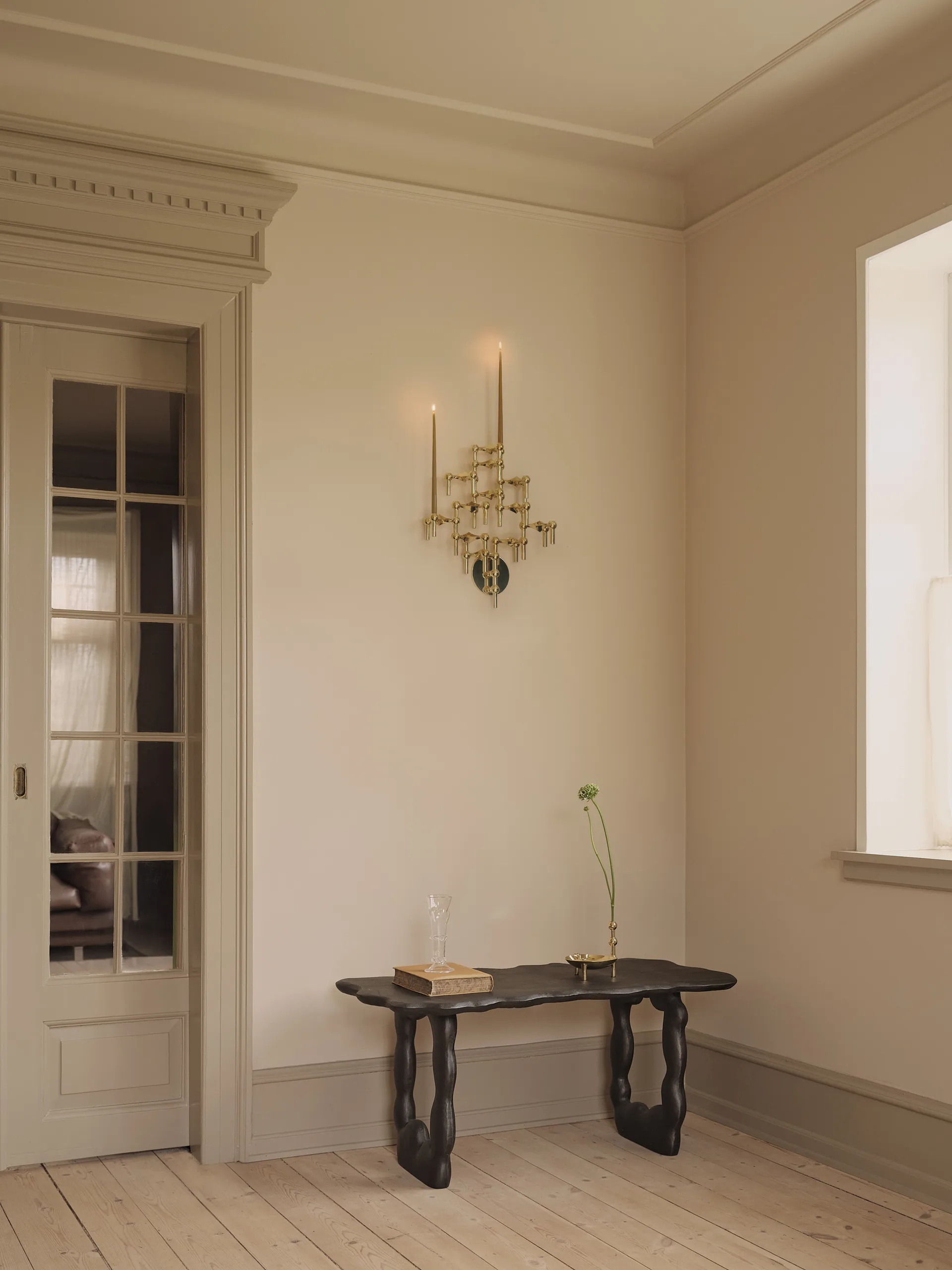 STOFF Nagel vase, Messing STOFF Nagel