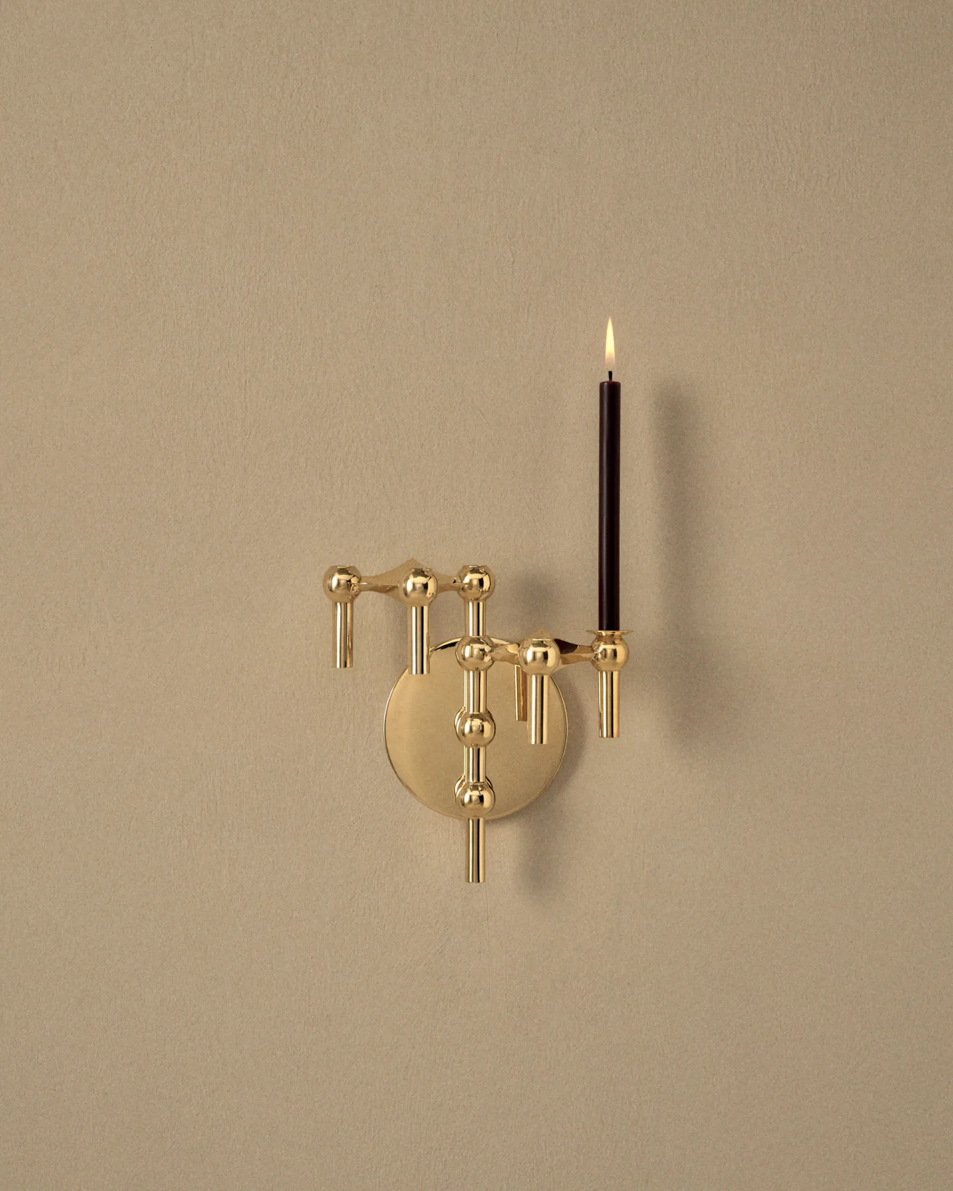 STOFF Nagel vegglysestake, Messing STOFF Nagel