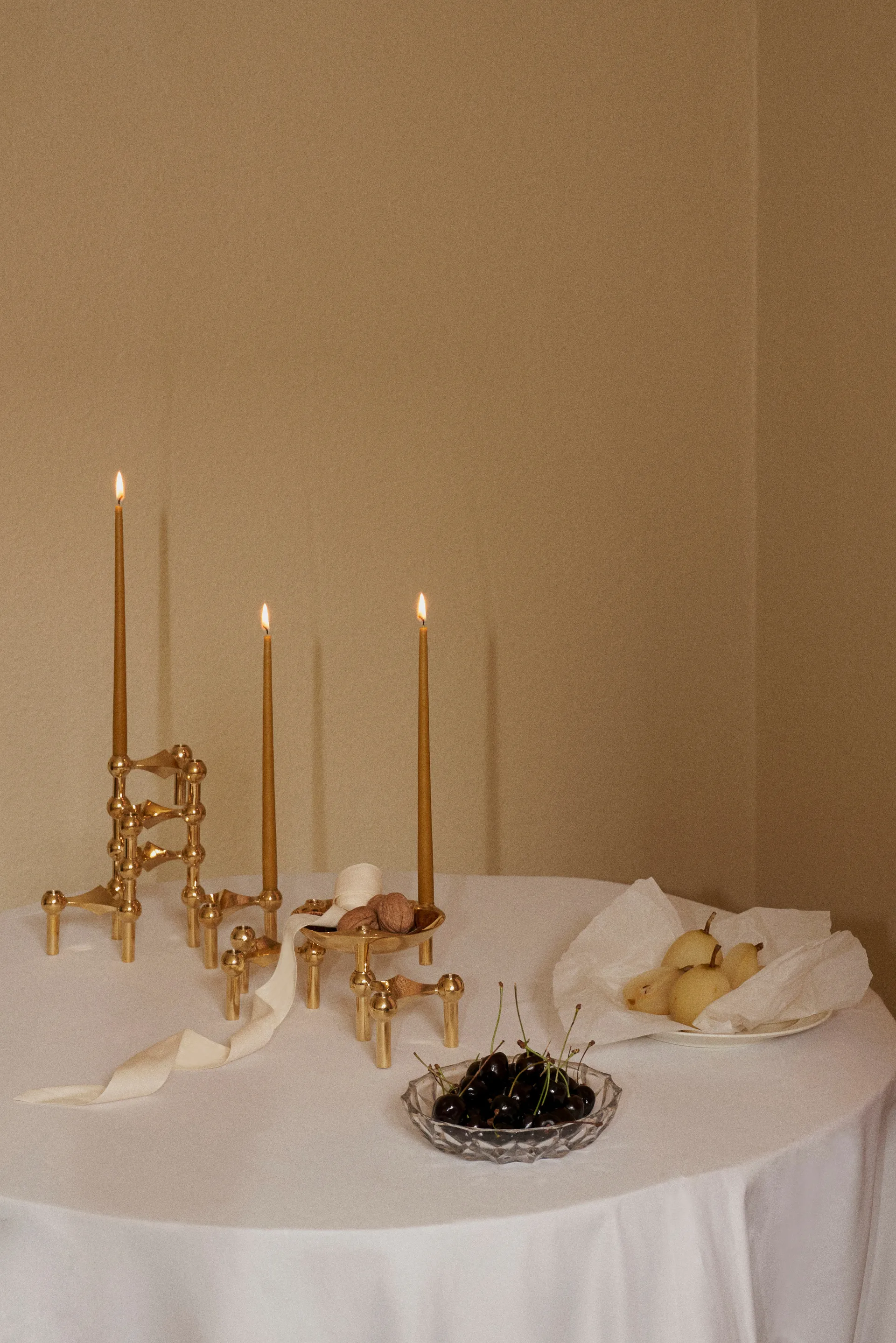 STOFF antikklys by ester & erik 6-pack, Amber STOFF