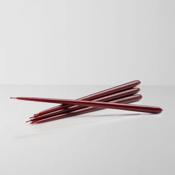 STOFF antikklys by ester & erik 6-pack - Burgundy red - STOFF