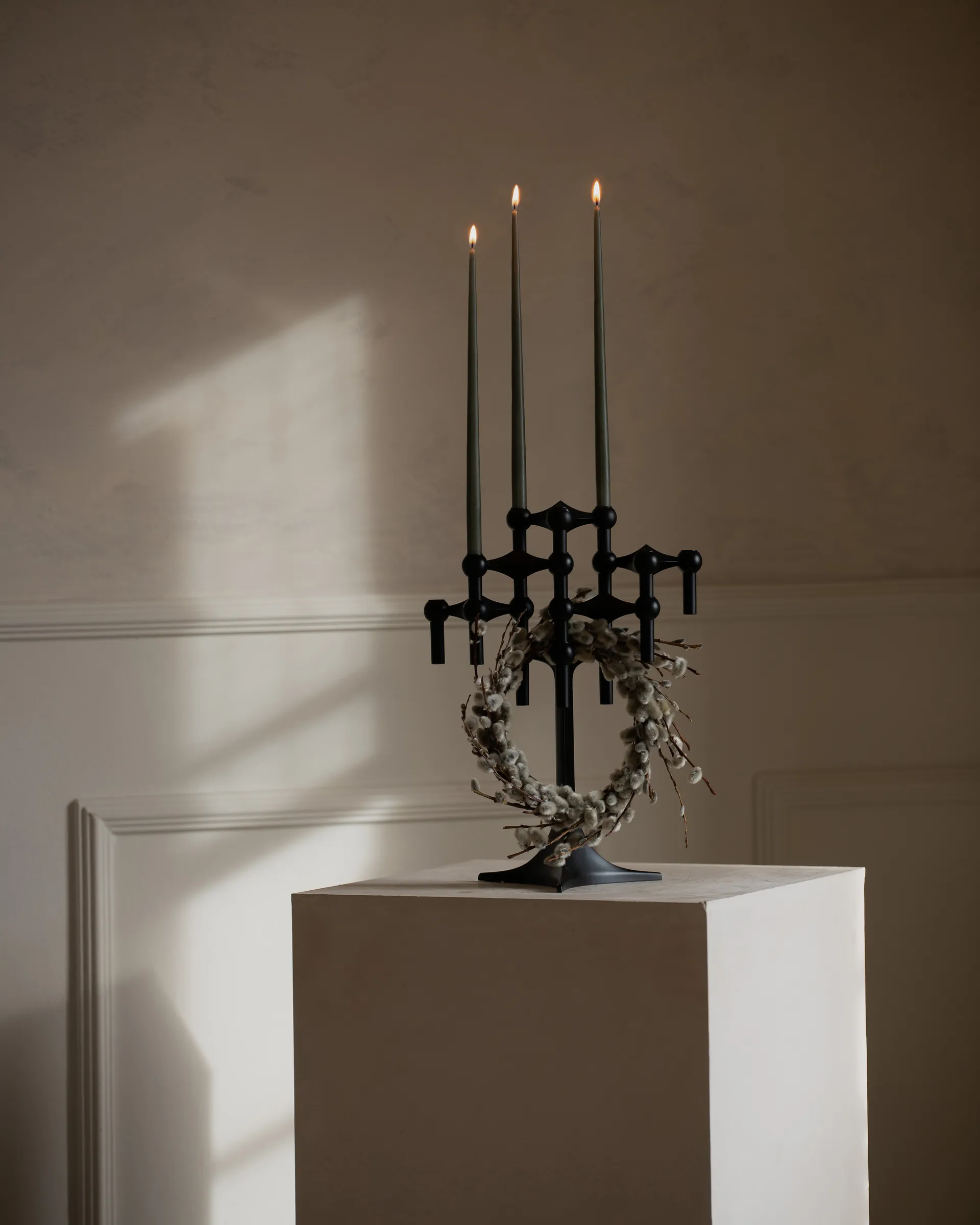 STOFF antikklys by ester & erik 6-pack, Dusty green STOFF