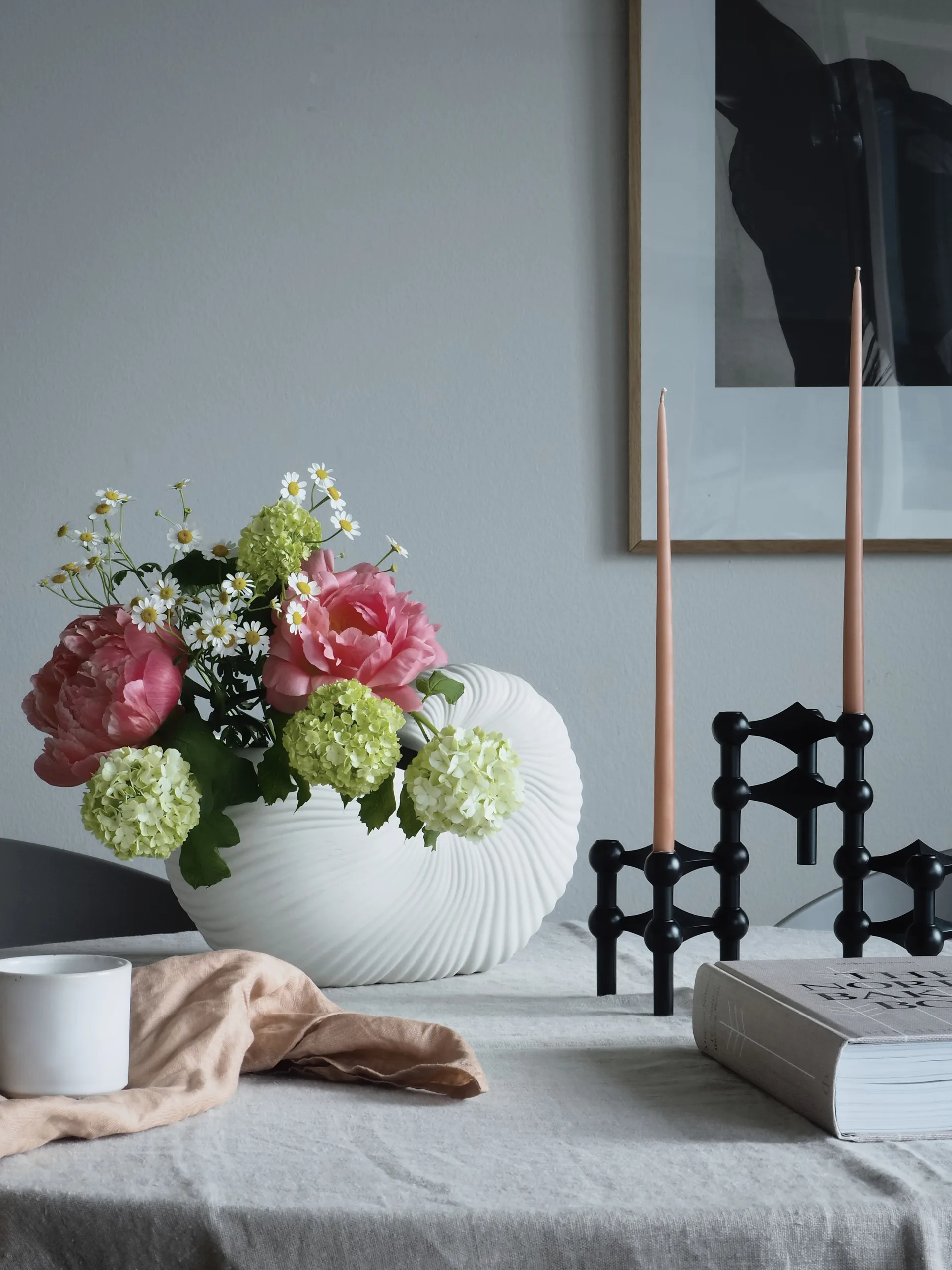 STOFF antikklys by ester & erik 6-pack, Dusty rose STOFF