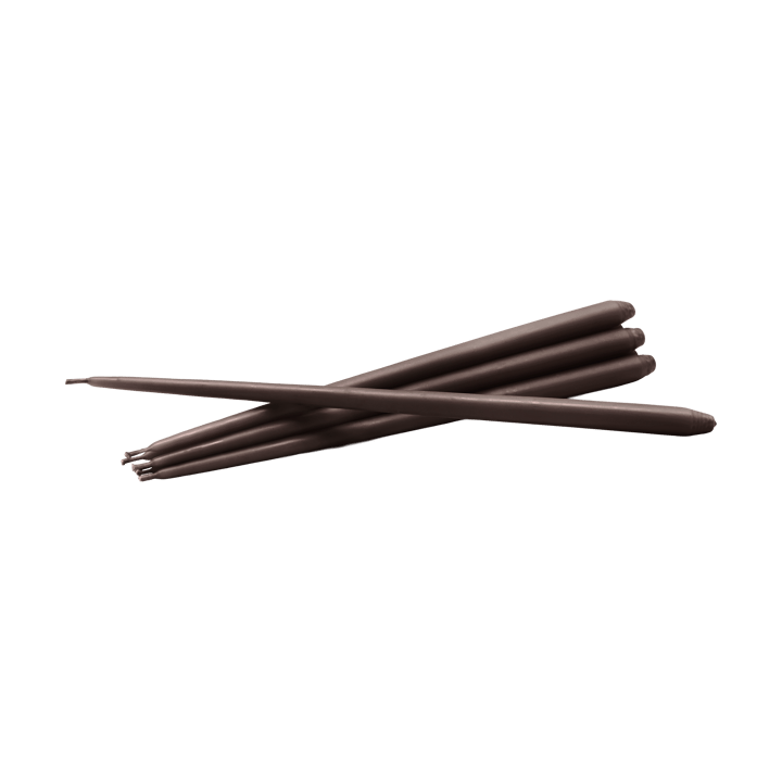 STOFF antikklys by ester & erik 6-pack - Espresso - STOFF