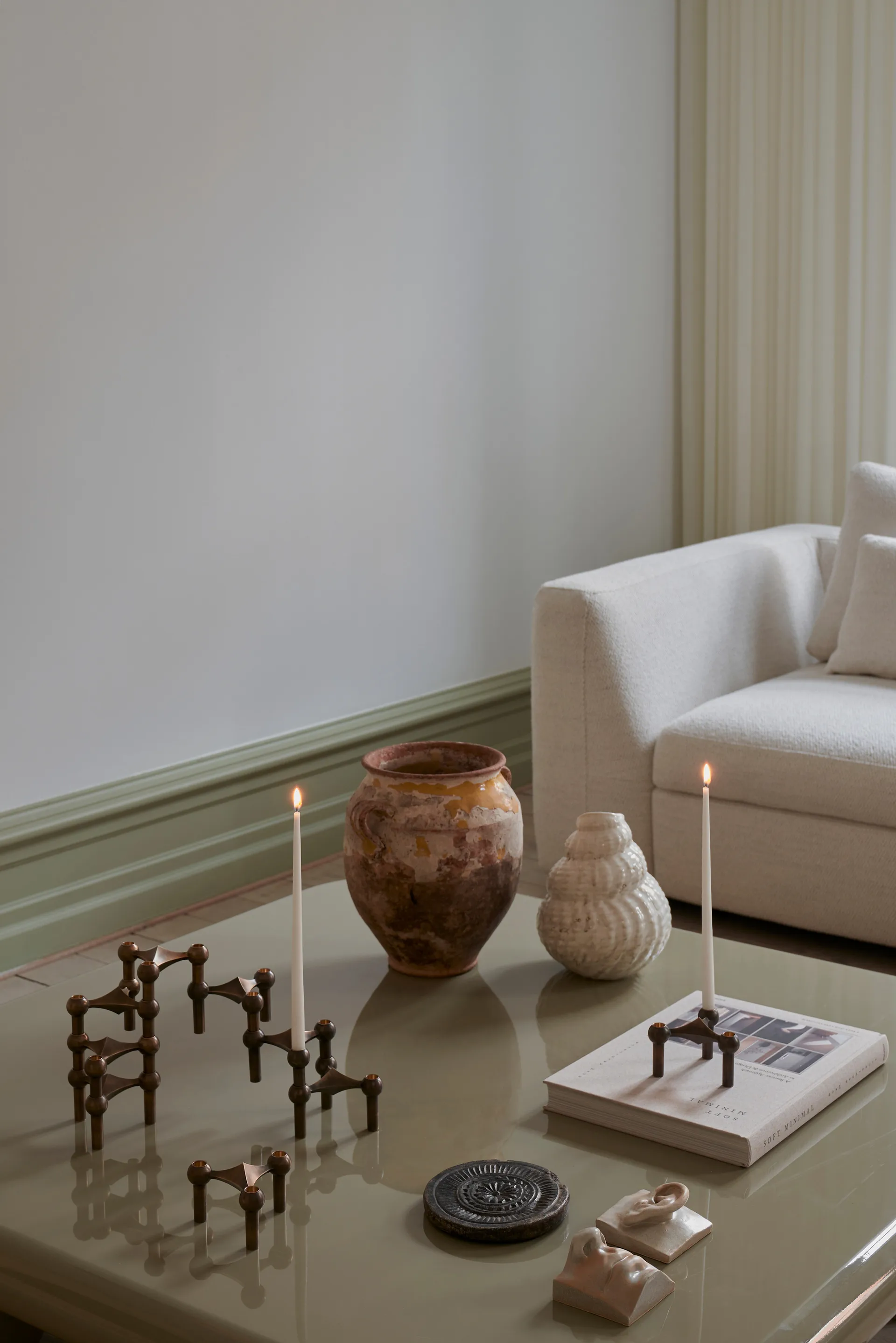 STOFF antikklys by ester & erik 6-pack, Offwhite STOFF