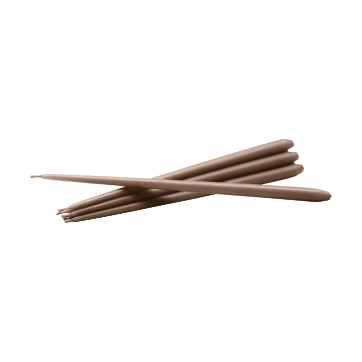 STOFF antikklys by ester & erik 6-pack - Soft brown - STOFF