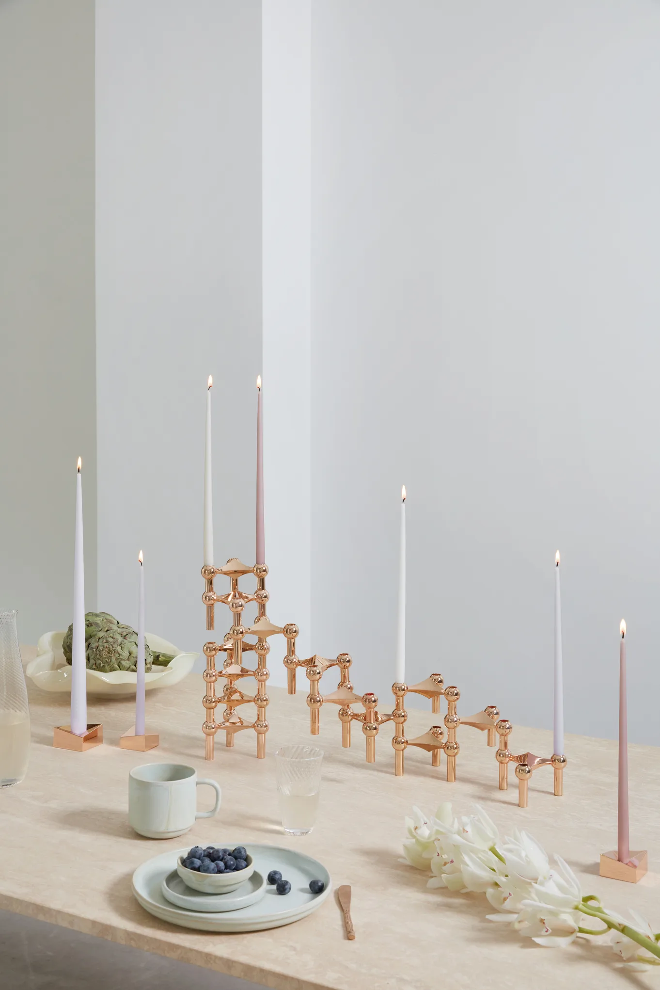 STOFF antikklys by ester & erik 6-pack, White STOFF
