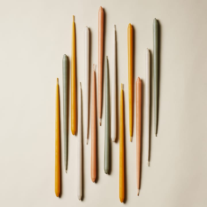 STOFF antikklys by ester & erik 6-pk, Amber STOFF
