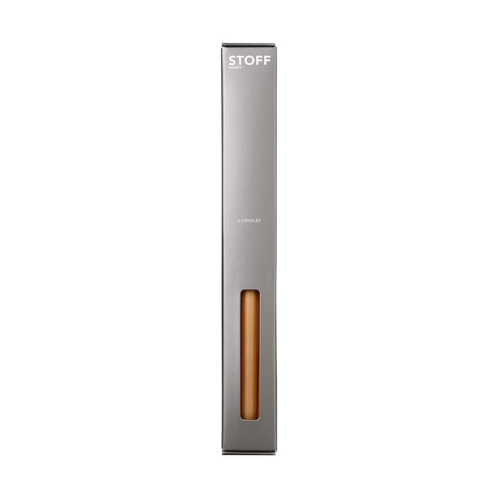 STOFF antikklys by ester & erik 6-pk, Amber STOFF