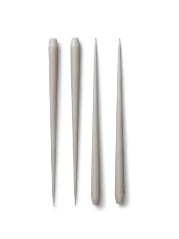 STOFF antikklys by ester & erik large 4-pk - Sand - STOFF