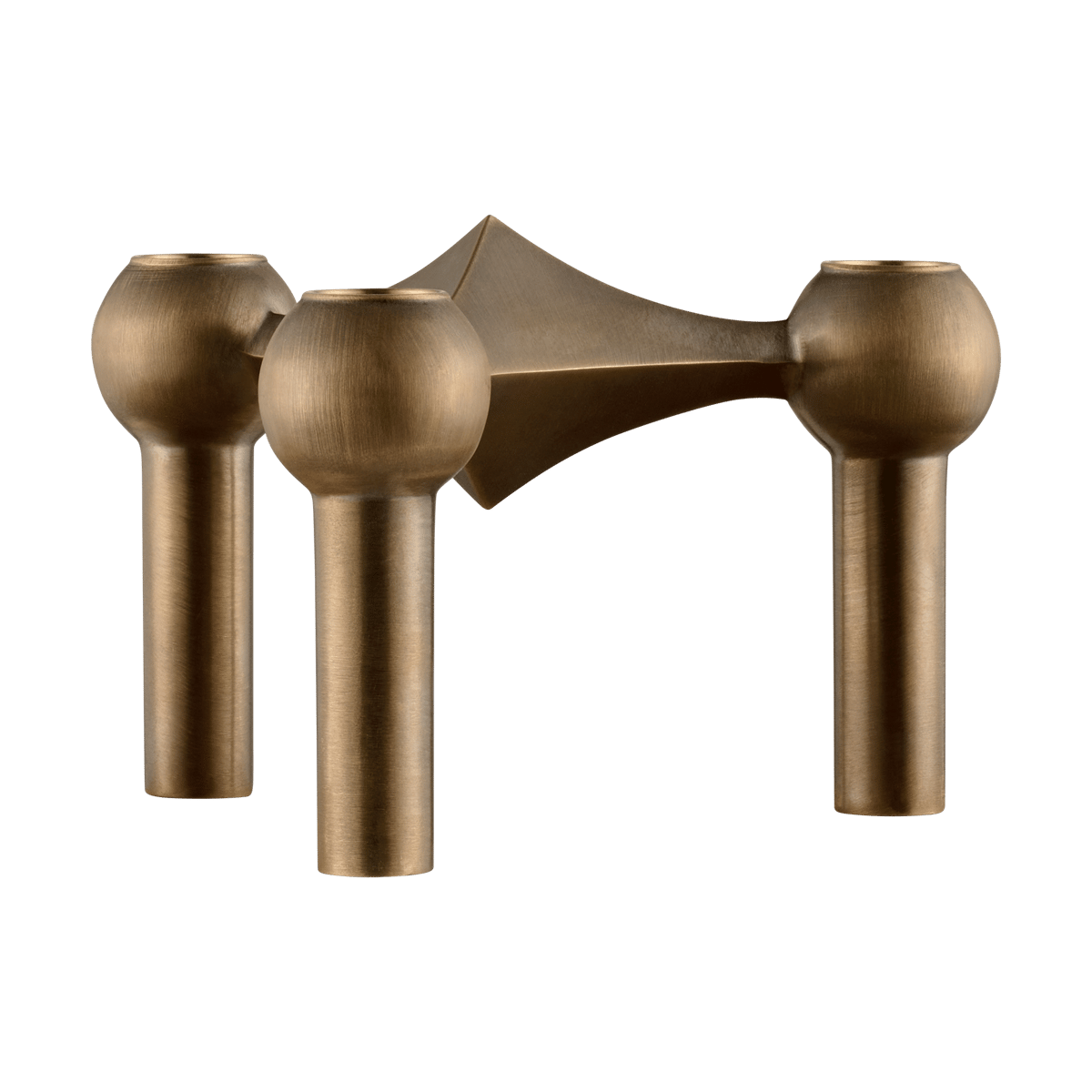 STOFF STOFF Nagel lysestake Bronzed brass