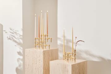 STOFF Nagel lysestake - messing - STOFF