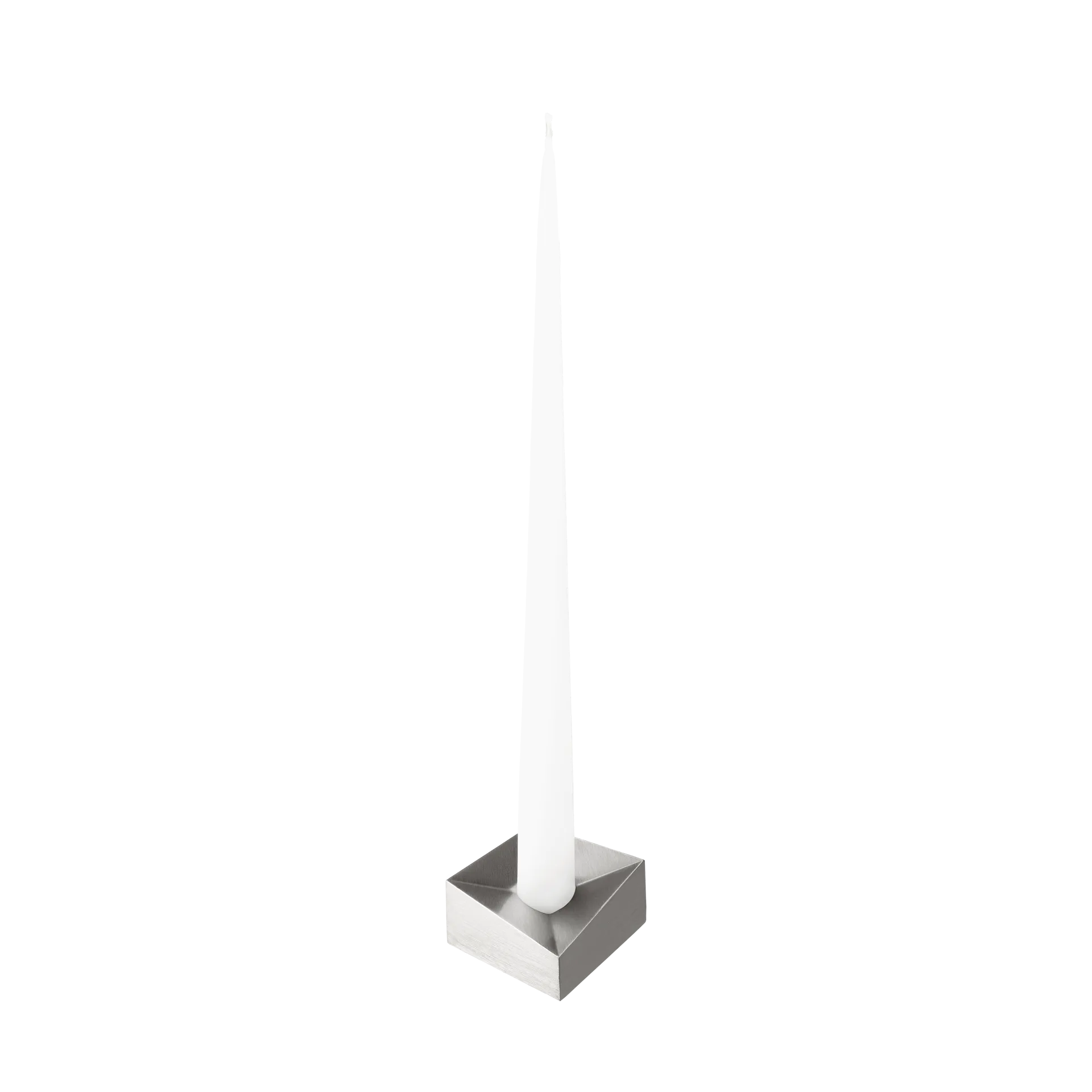 STOFF Nagel reflect lysestake large 3,2 cm, Børstet krom STOFF