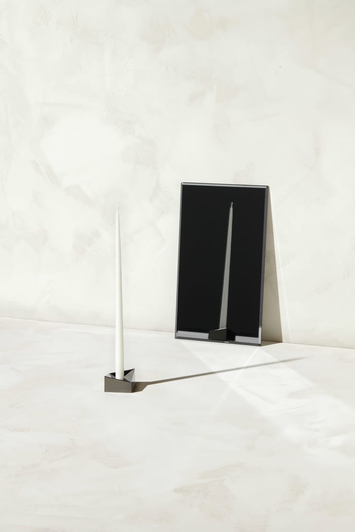 STOFF Nagel reflect lysestake small 2,7 cm, Sort krom STOFF