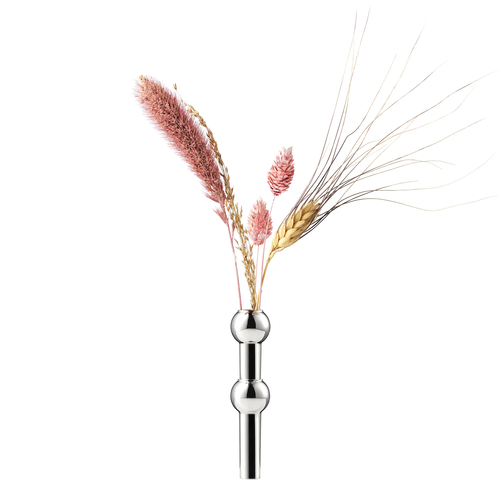 STOFF Nagel vase, Krom STOFF