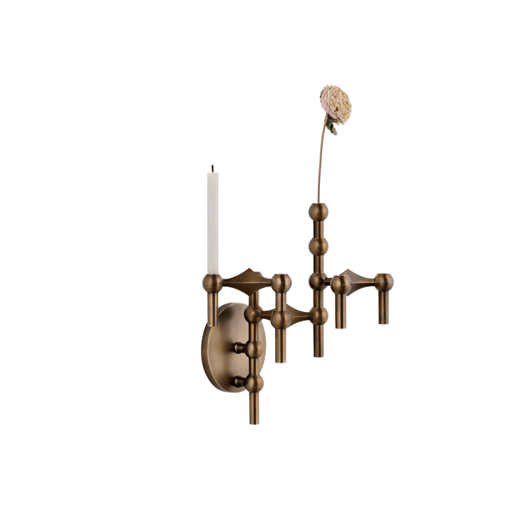 STOFF Nagel vegglysestake, Bronzed messing STOFF