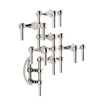 STOFF Nagel vegglysestake - Chrome - STOFF