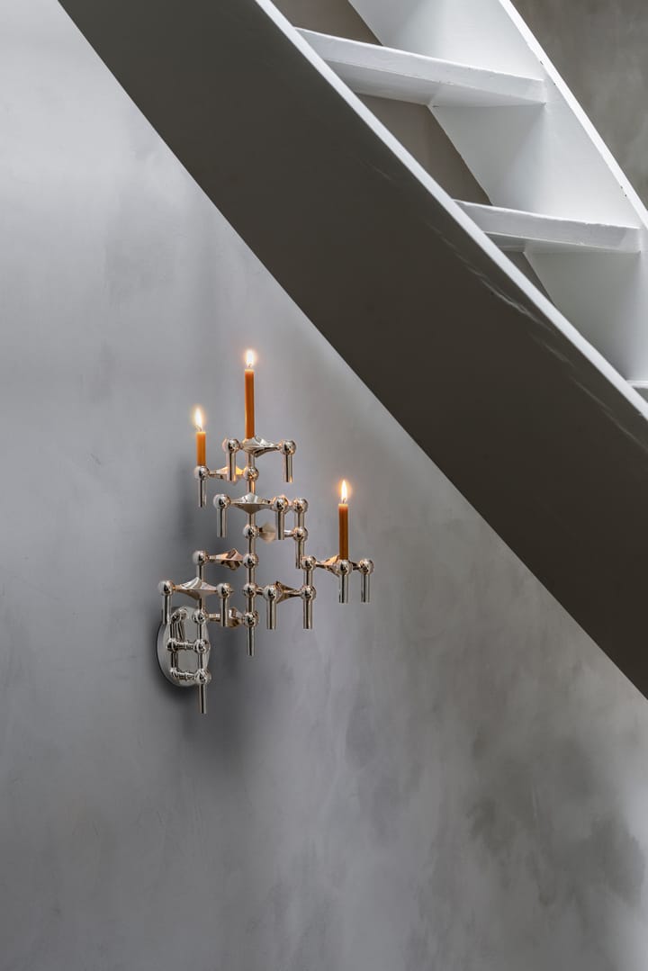 STOFF Nagel vegglysestake, Chrome STOFF
