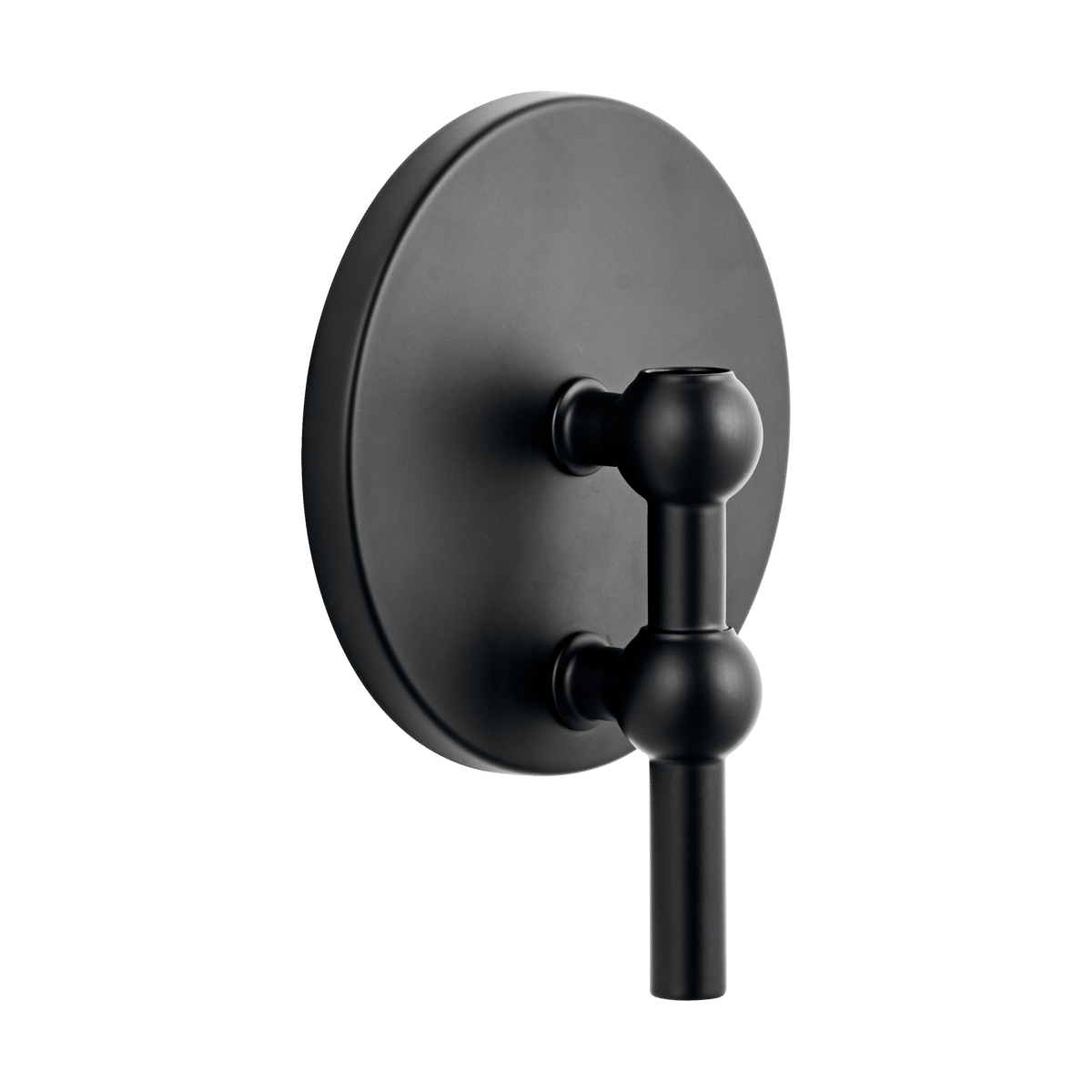 STOFF Nagel vegglysestake Matt svart | Skandinavisk Design | Lysestaker | Svart