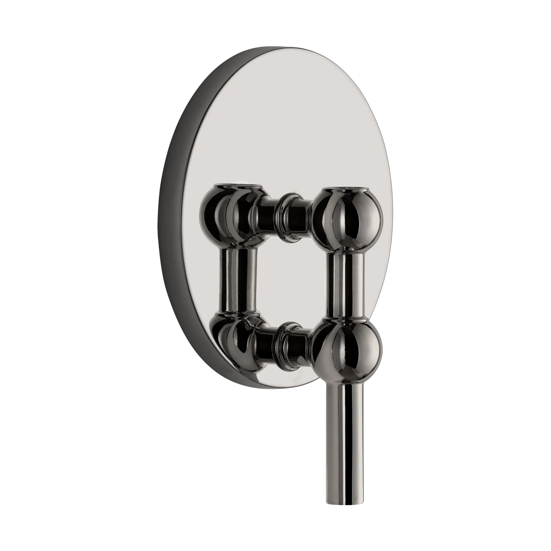 STOFF Nagel vegglysestake, Svart krom STOFF