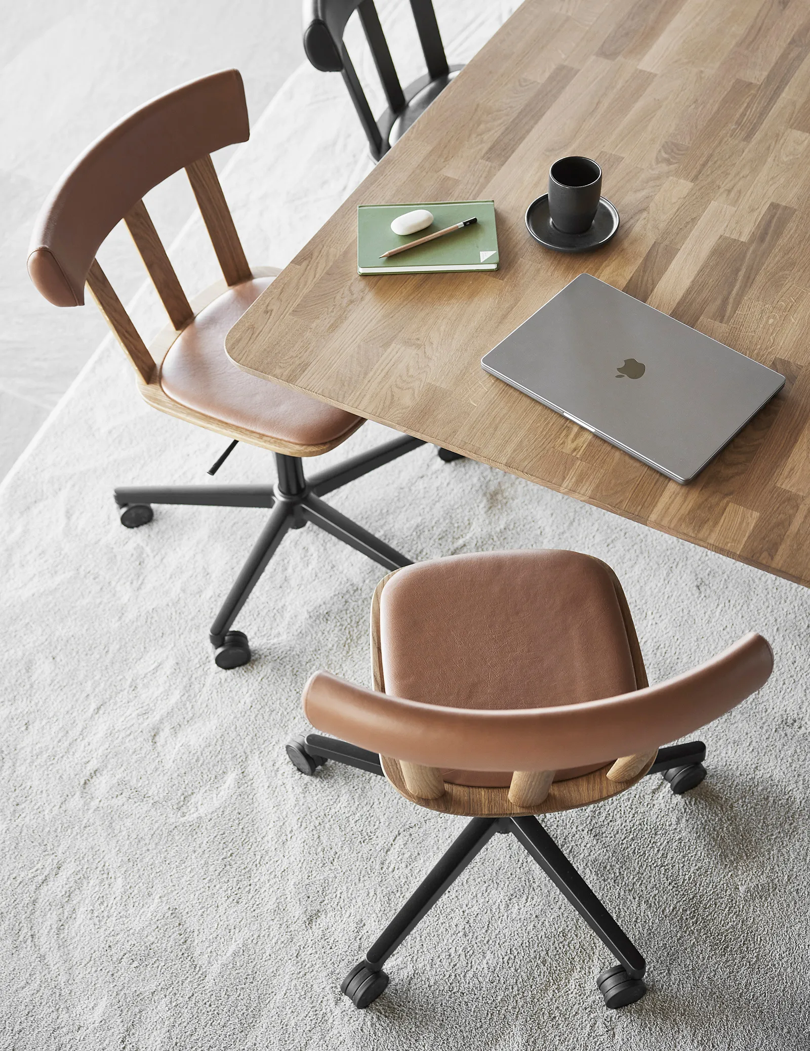 Alt bord 90x245 cm eik, Naturell olje Stolab