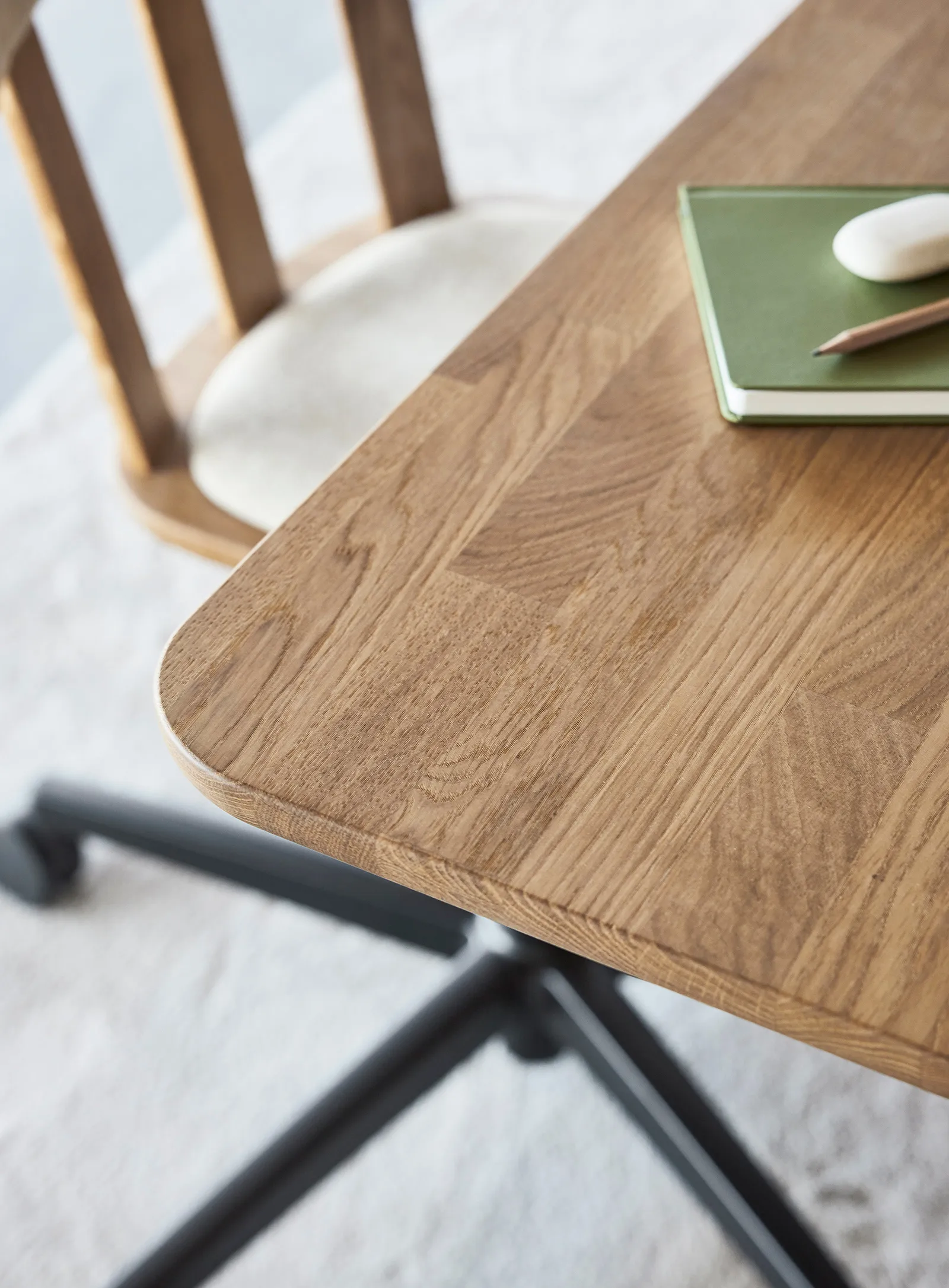 Alt bord 90x245 cm eik, Naturell olje Stolab