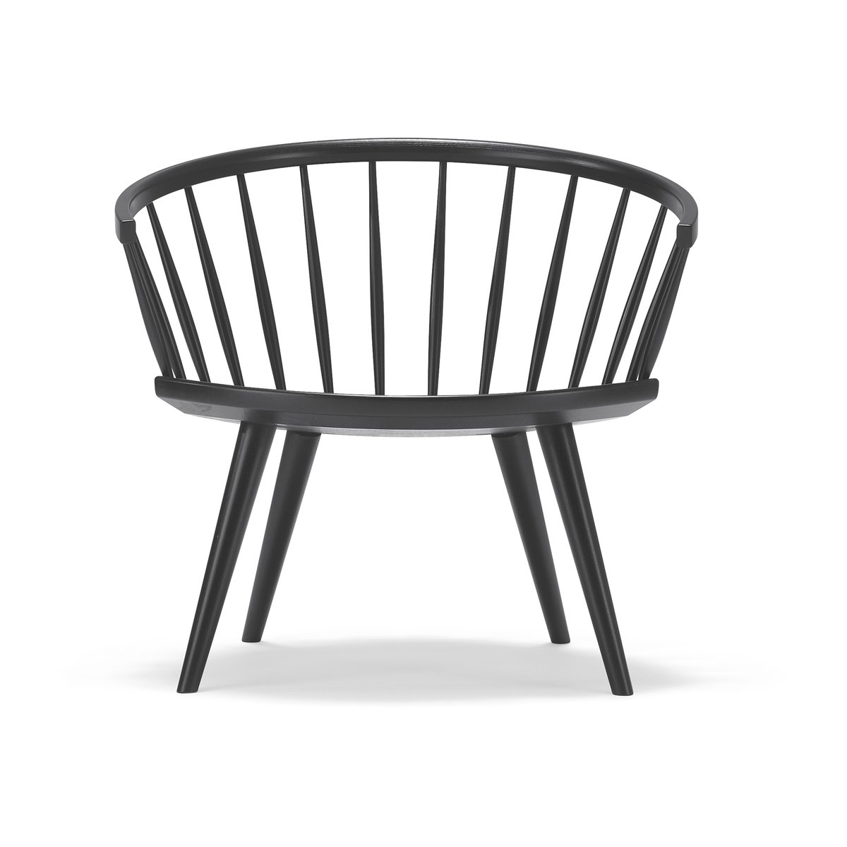 Stolab Arka loungestol bjrk Svart | Skandinavisk Design | Stoler | Svart