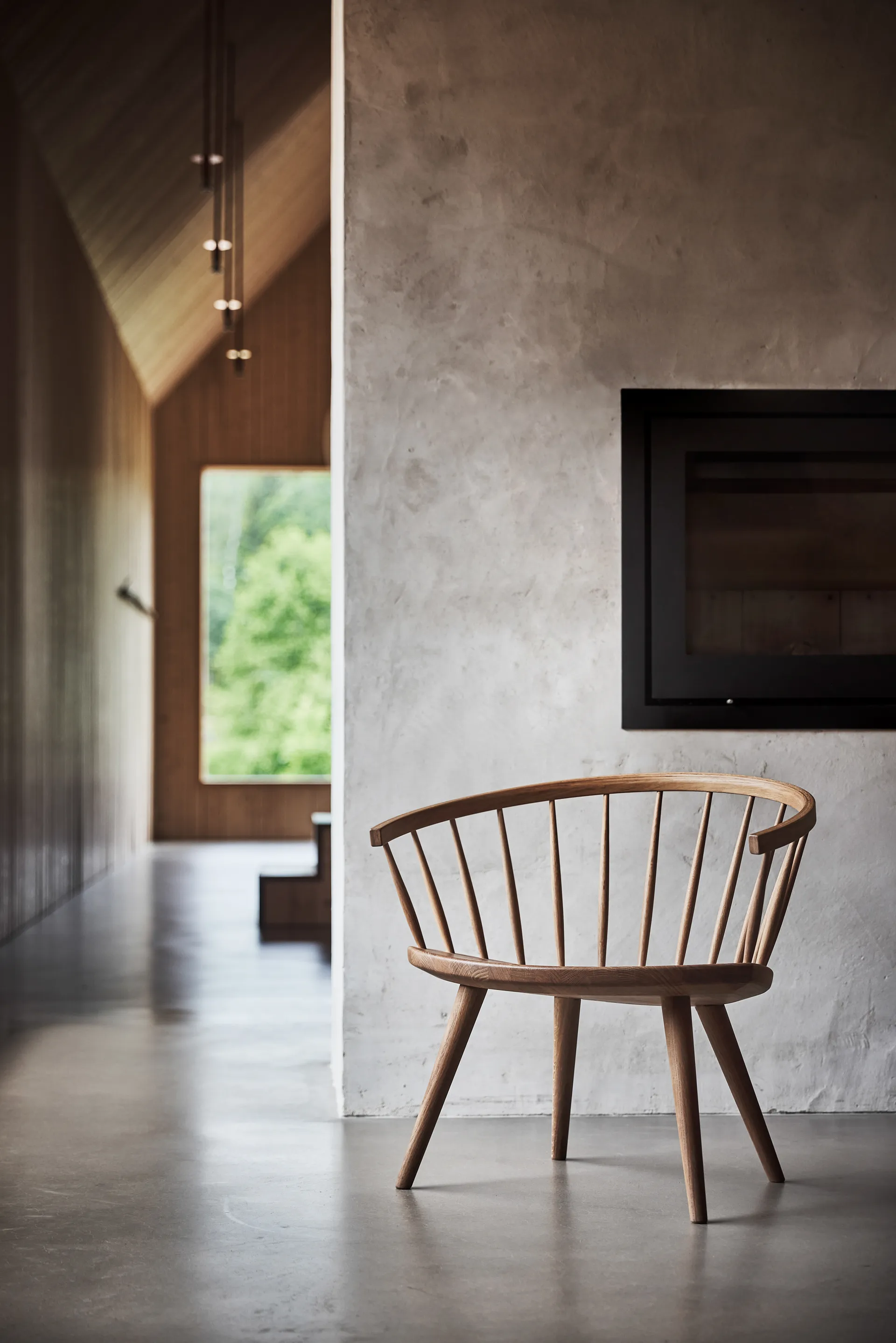 Arka loungestol eik, Naturell olje Stolab